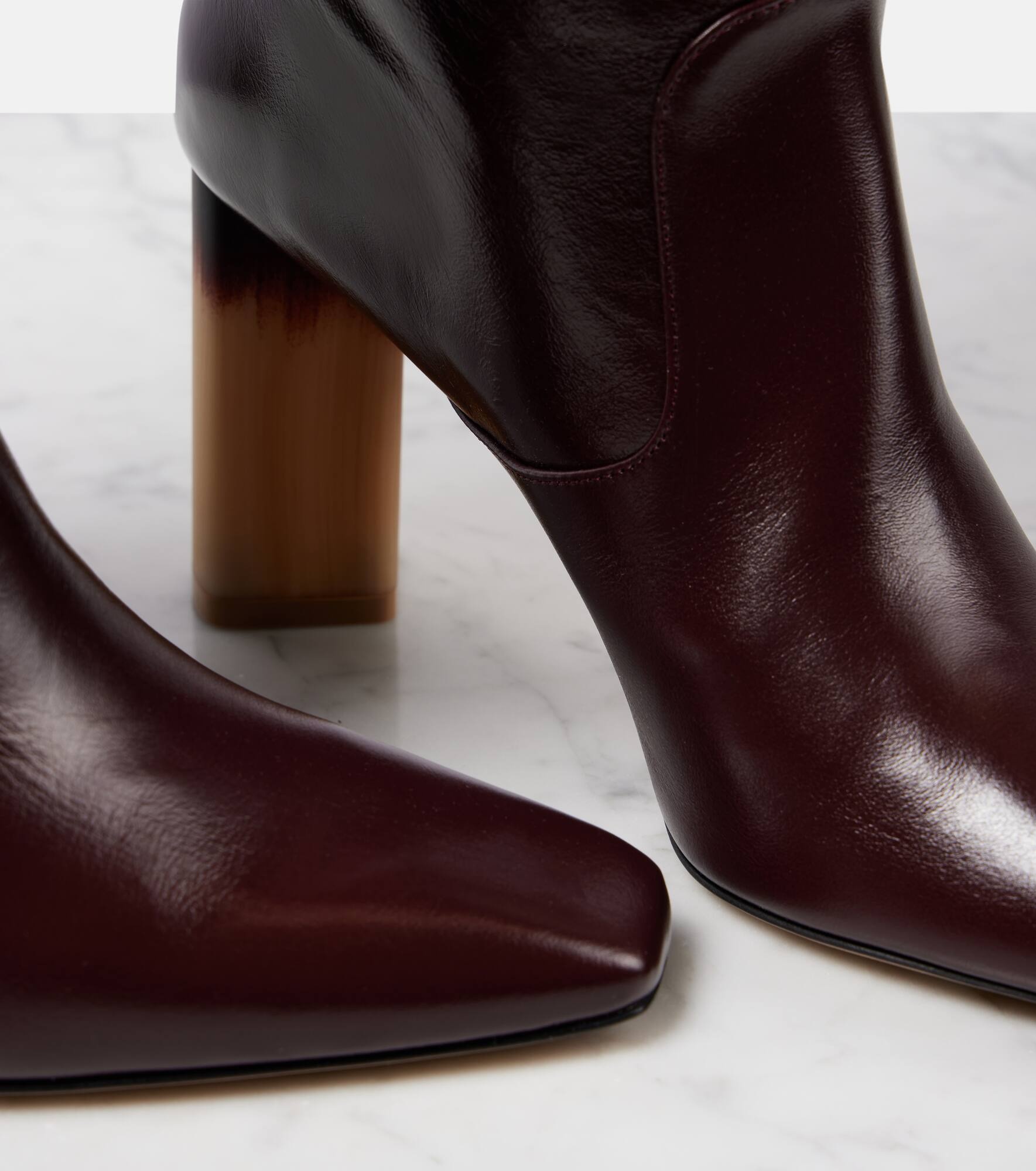 Georgia leather knee-high boots - 5