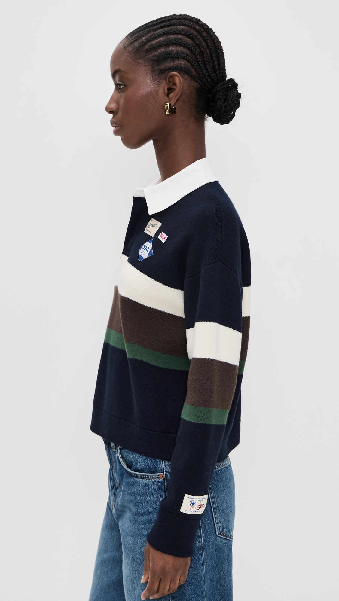 Arther Varsity Knit Rugby Shirt - 3