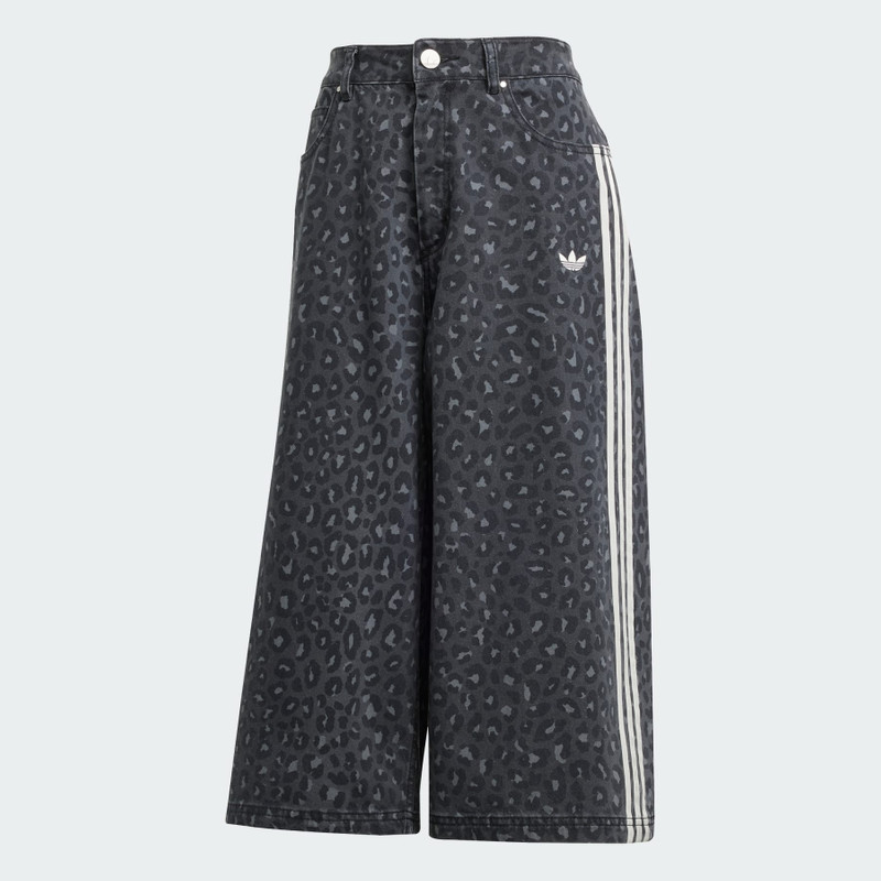 adidas Originals 데님 버뮤다 반바지 - 1