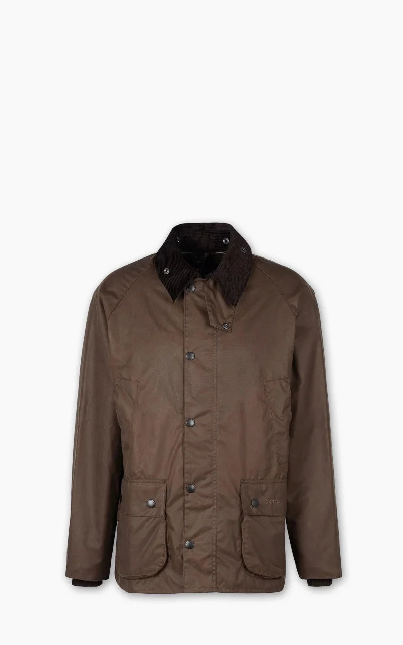 BARBOUR BEDALE WAX JACKET BARK - 1