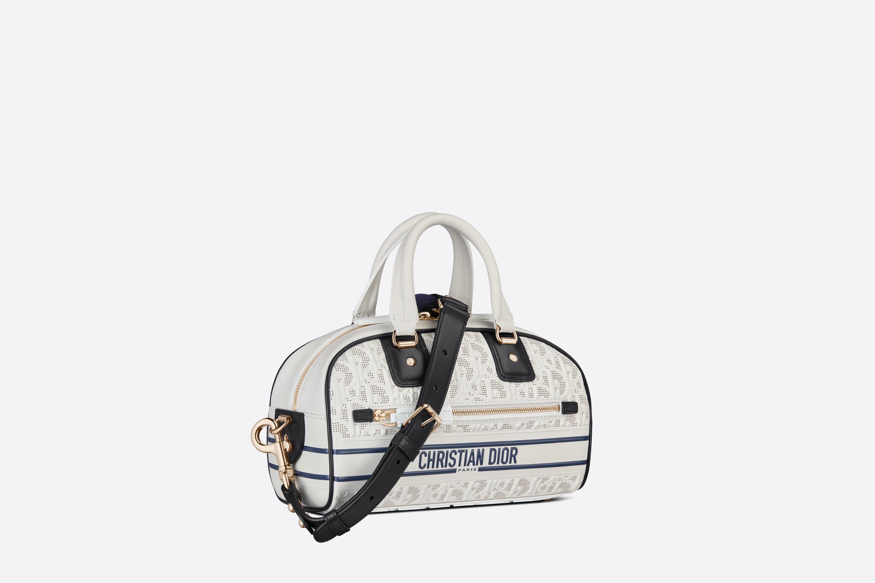 Small Dior Vibe Zip Bowling Bag - 2