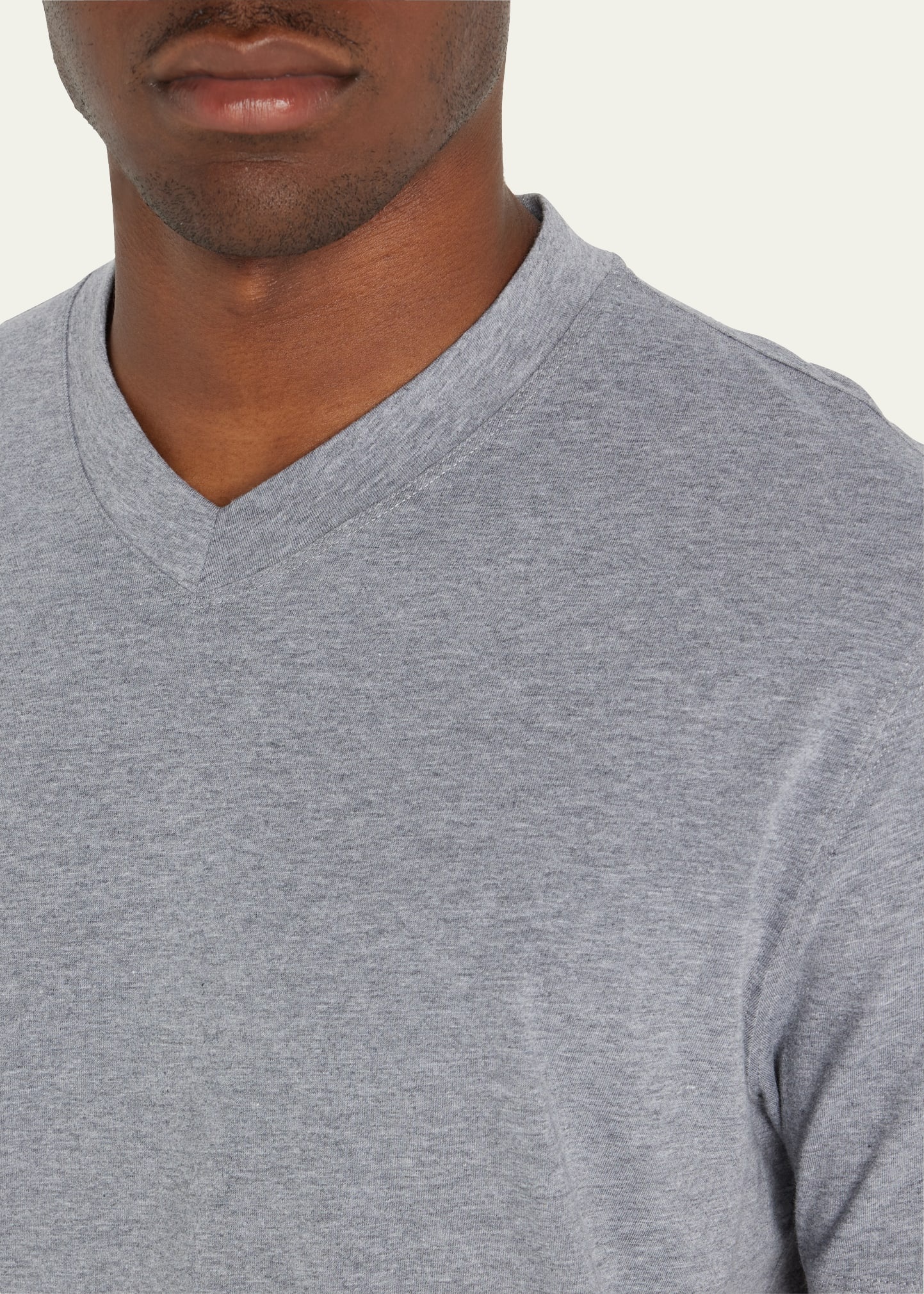 Men's Basic-Fit V-Neck T-Shirt - 5