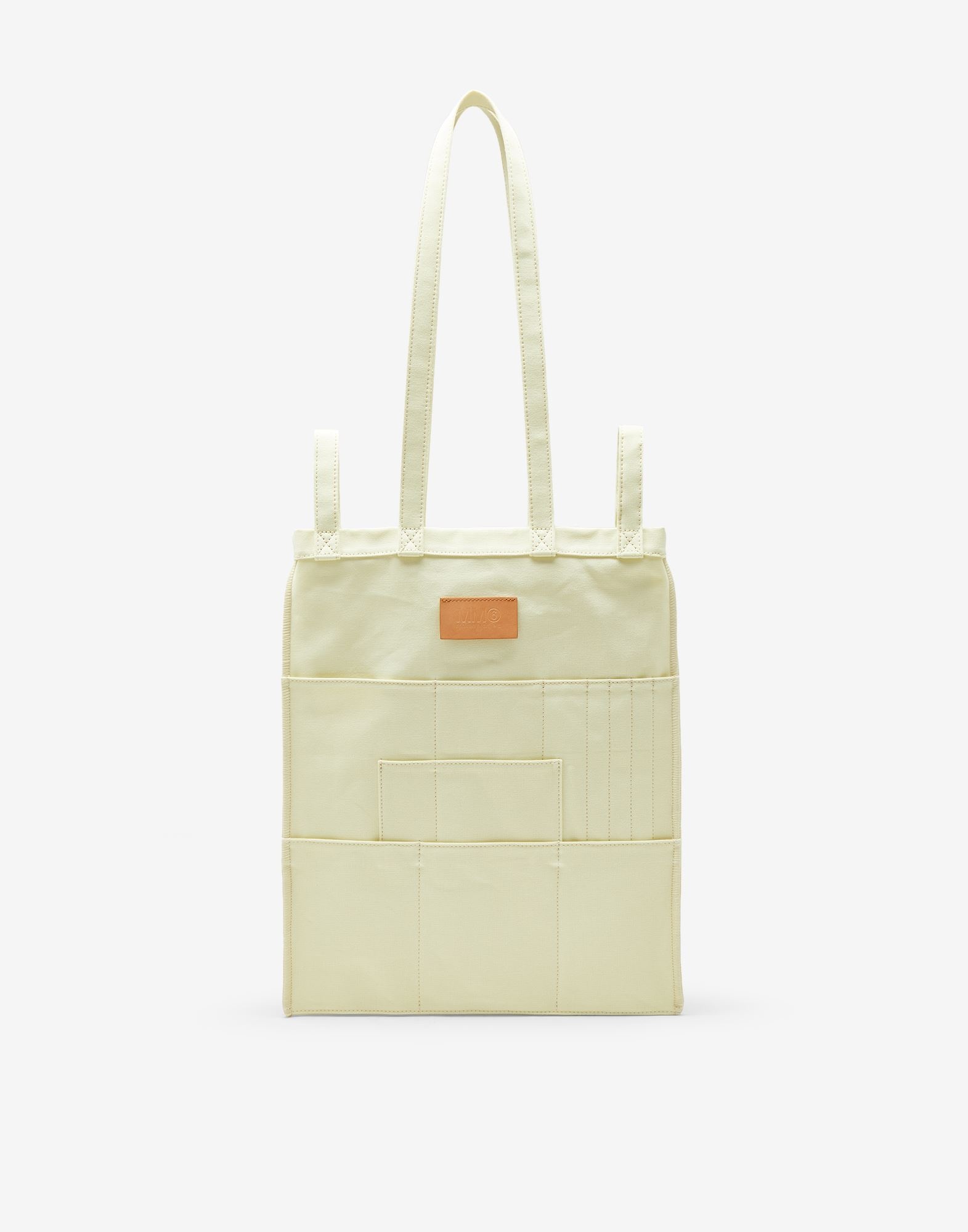 4-handle bag in eco-washed canvas - 1