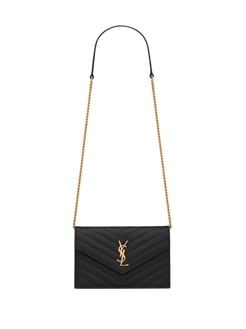 logo-plaque crossbody bag - 1