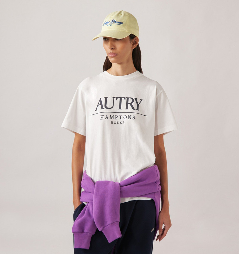 AUTRY HAMPTONS HOUSE LOGO TEE WOMAM outlook