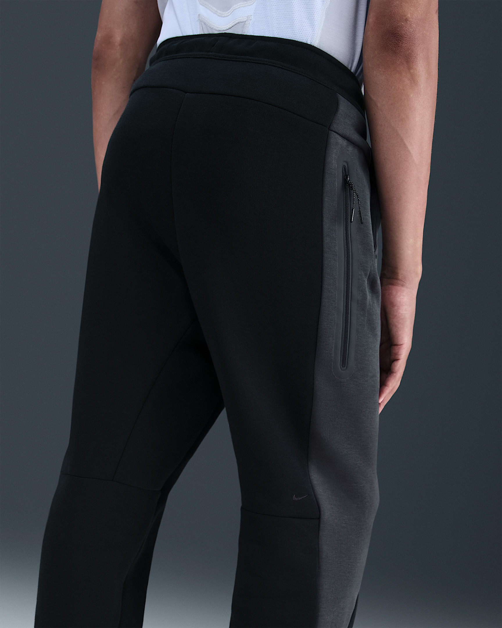 Nike Tech Men's Color-Block Open-Hem Fleece Pants - 3