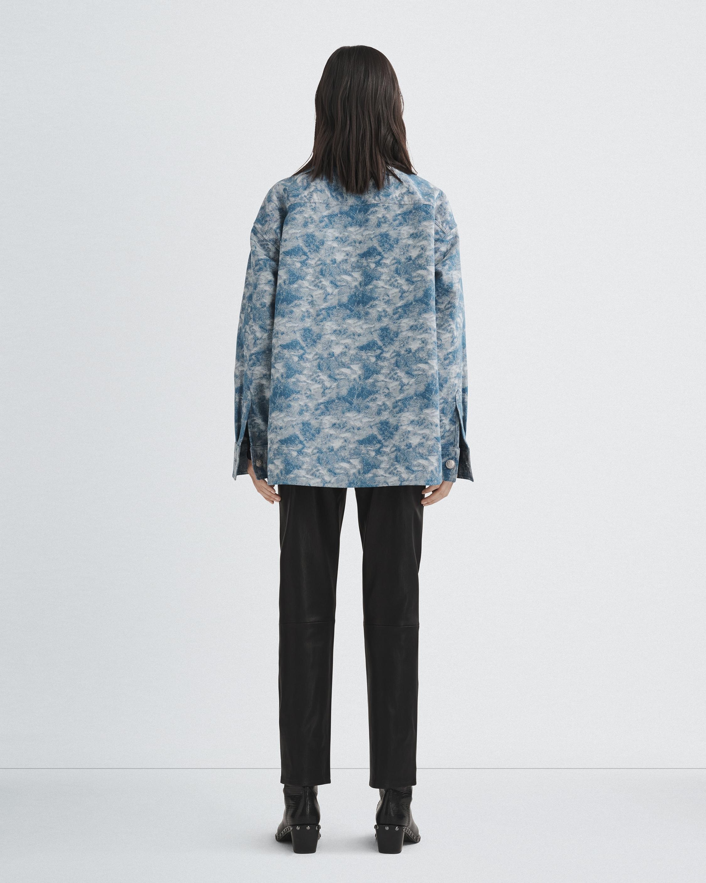 Lory Denim Shirt Jacket
Oversized Fit Jacket - 5