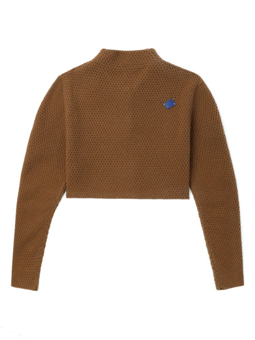 logo-appliqué cardigan - 6