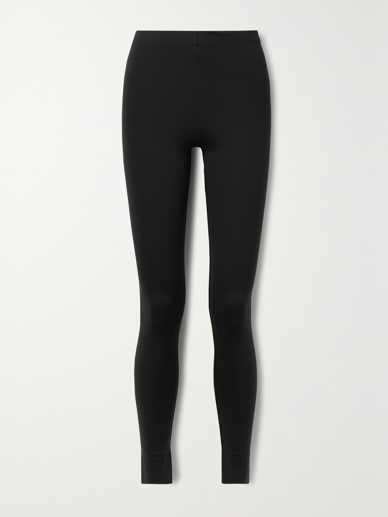Essentials Woolworth stretch-ponte leggings Black - 1