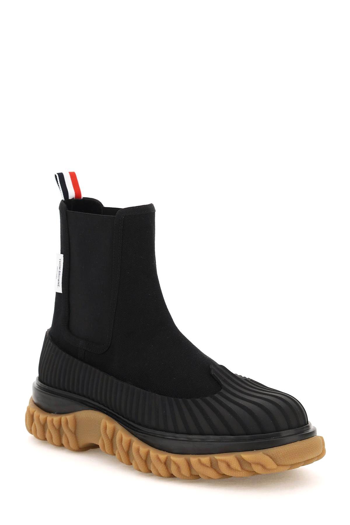 CANVAS DUCK CHELSEA BOOTS - 4