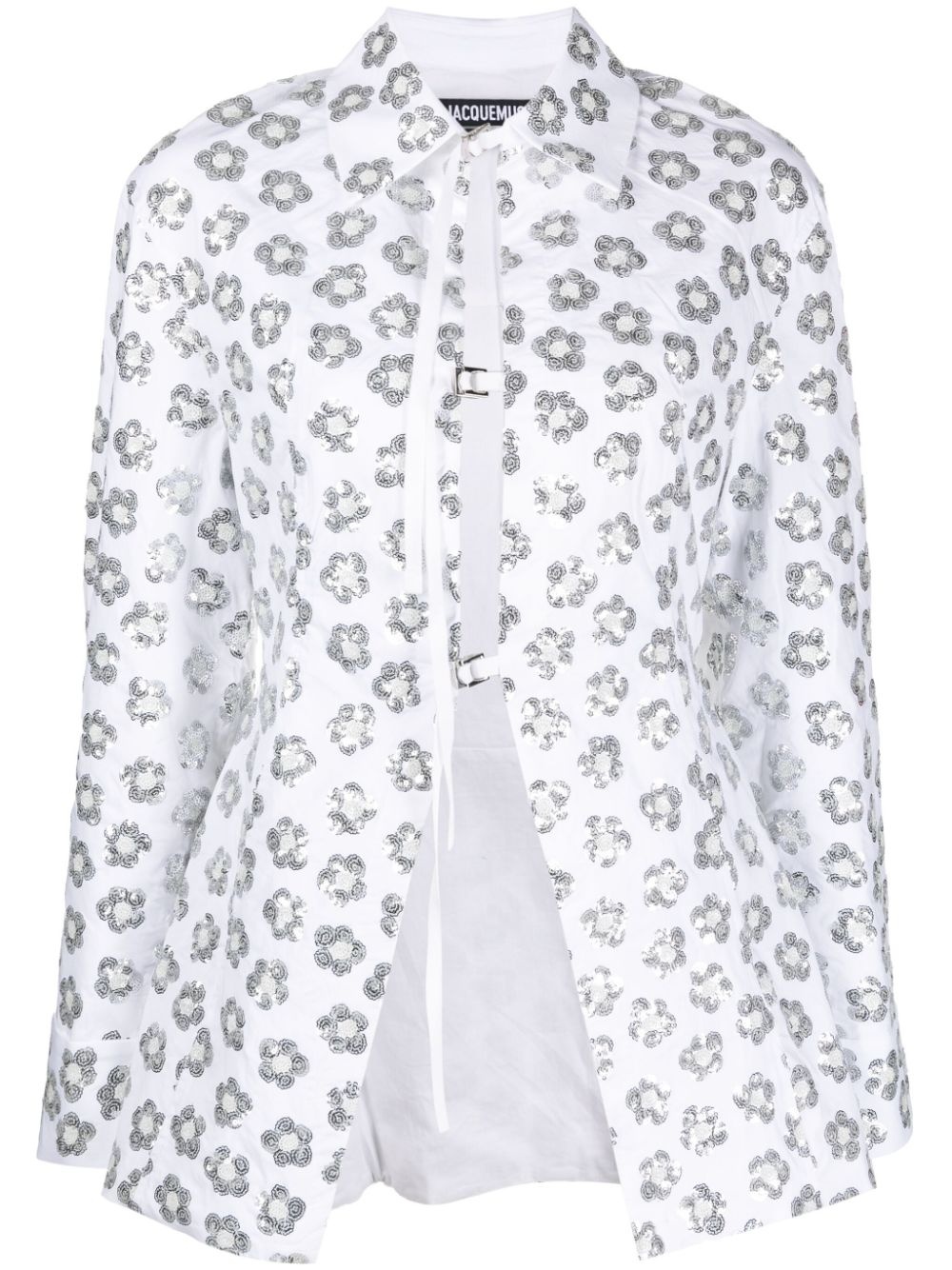 La Chemise Lavoir BrodÃ©e embellished shirt - 1