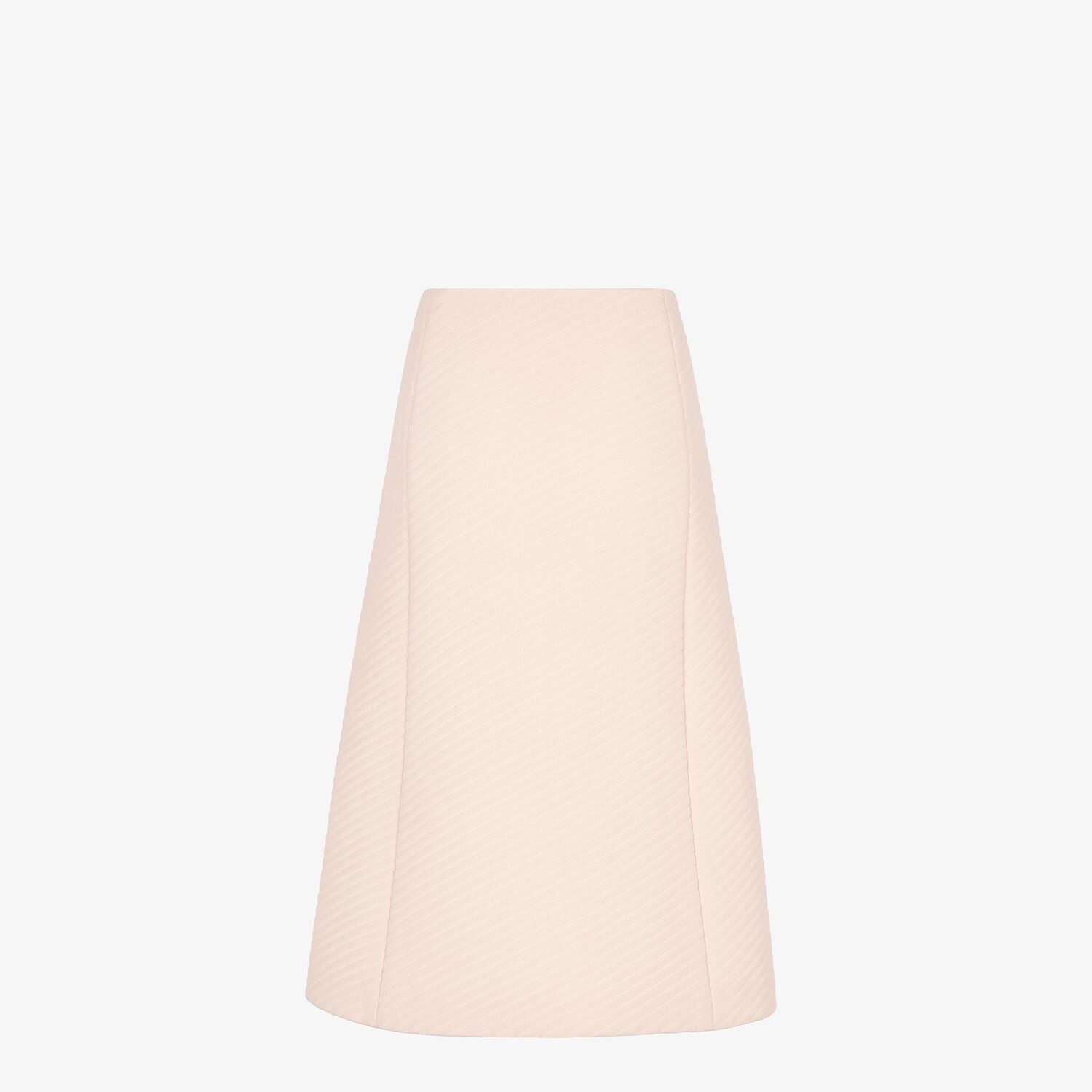 Pink Crêpe de Chine skirt - 2