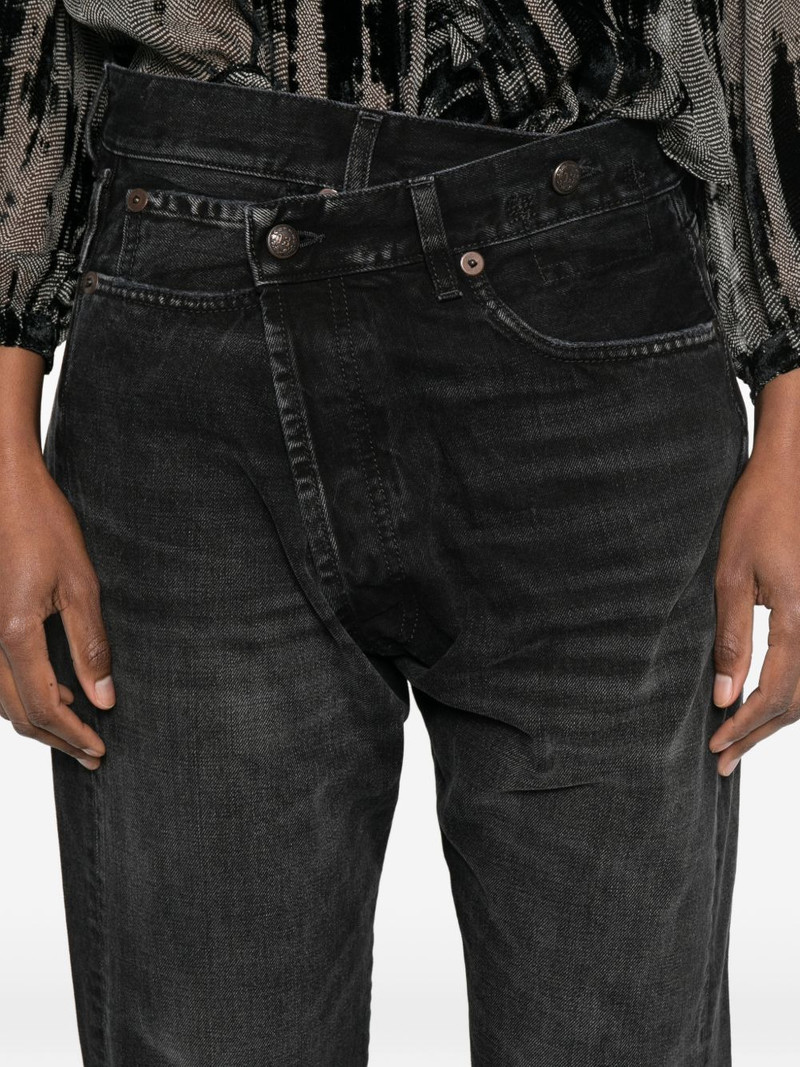 Crossover belt-loop jeans 5