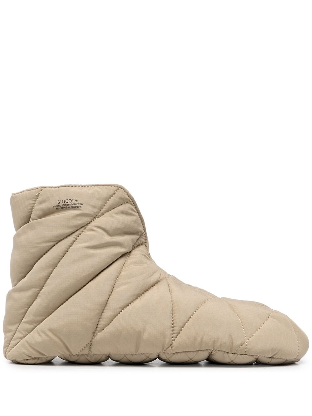 P-SOCK quilted-finish boots - 1