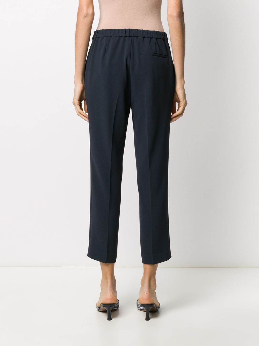 cropped tapered trousers - 4