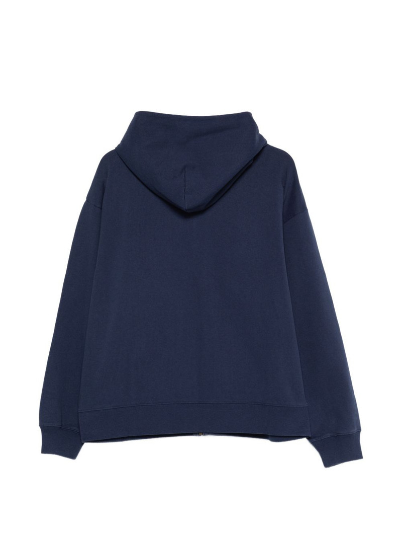 Sporty & Rich Yale zip hoodie outlook