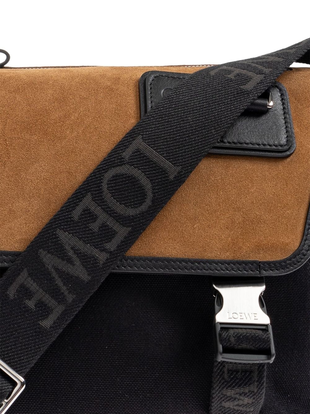 medium Flex canvas messenger bag - 6