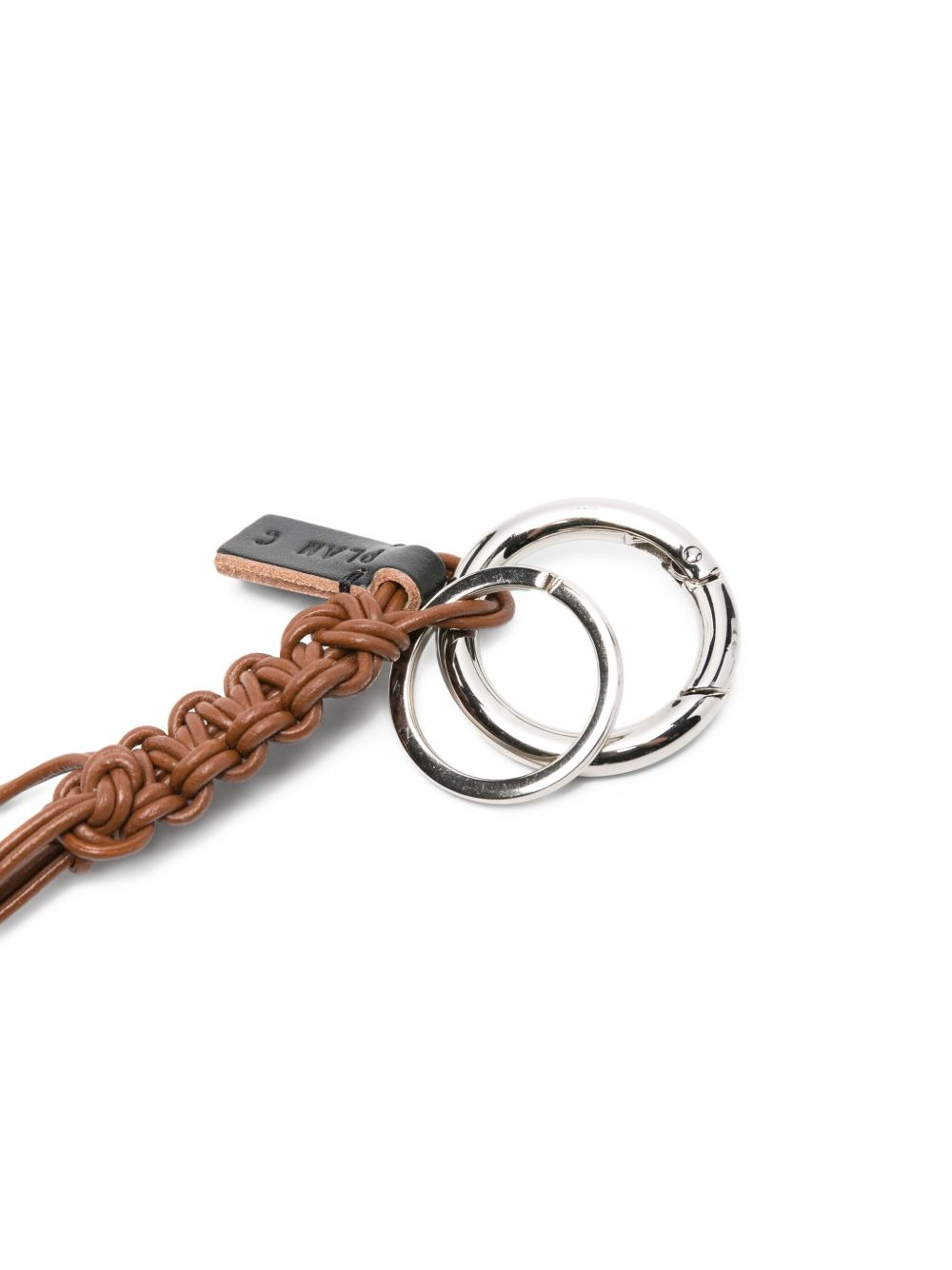 Pili braided-leather keyring - 3