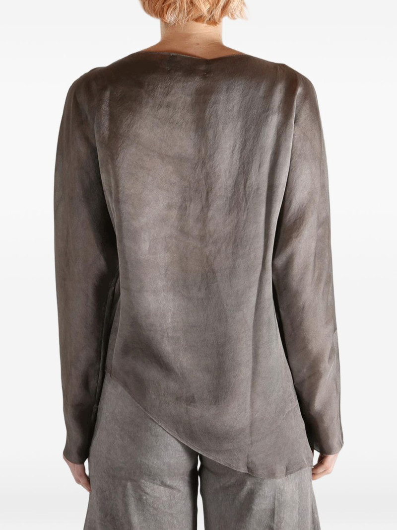 cortana asymmetric long-sleeve top outlook