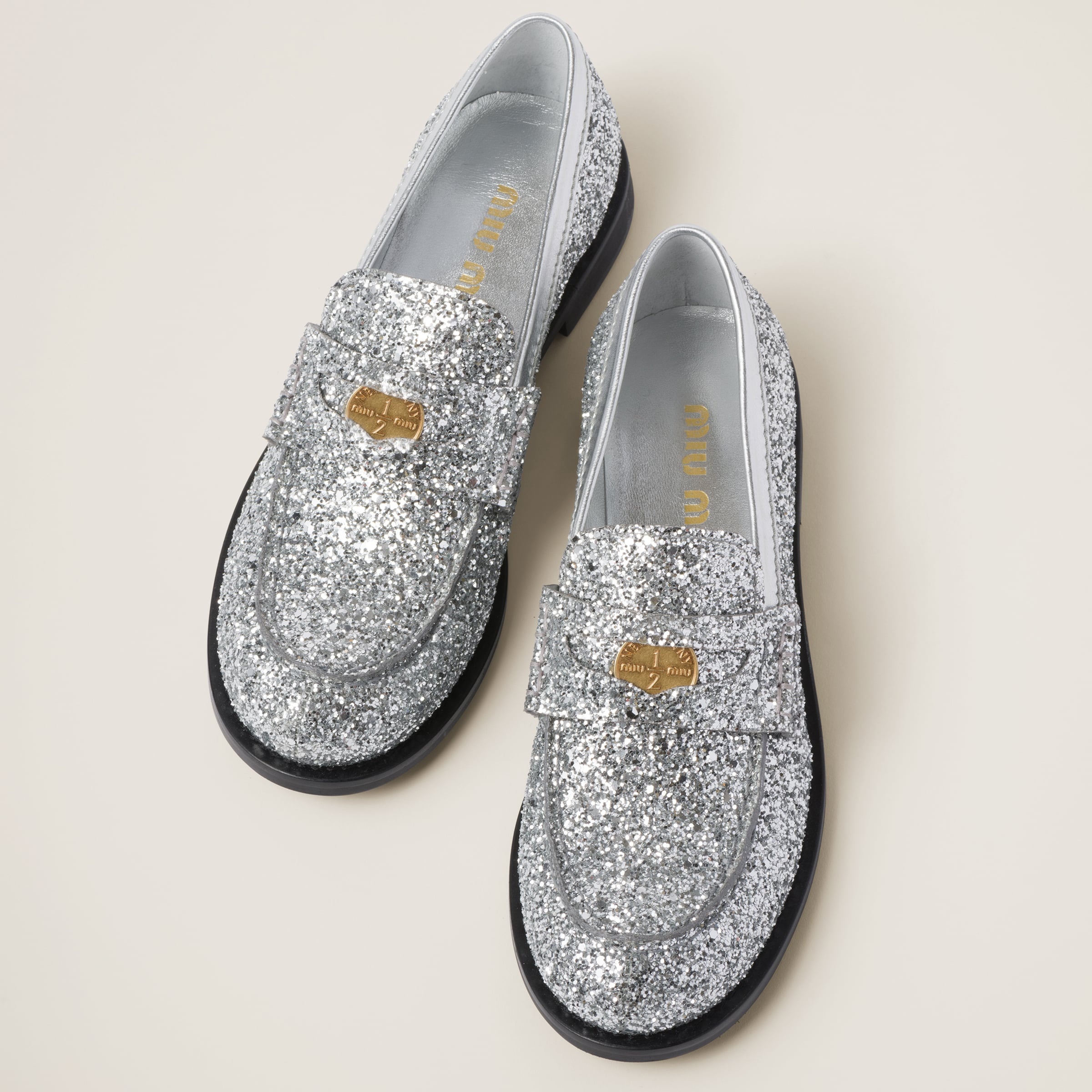 Glitter loafers - 4