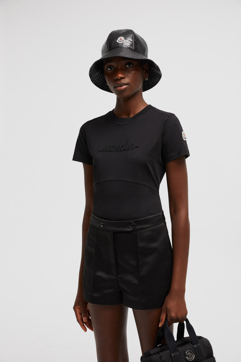 Moncler Beaded Logo T-Shirt outlook