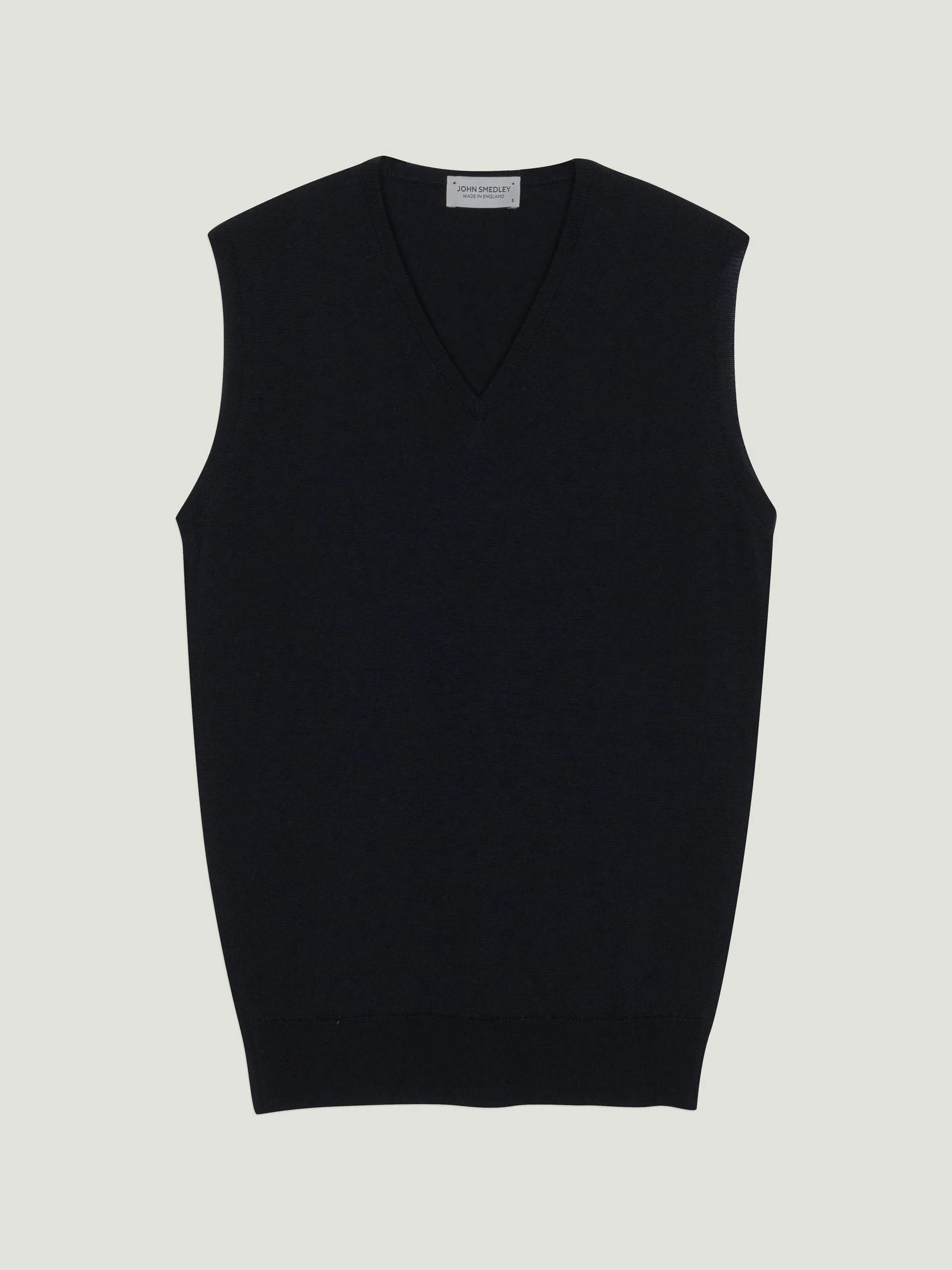 Hadfield Extra Fine Merino Wool Slipover - 1