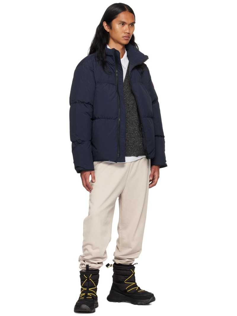 Canada Goose Navy Lawrence Down Jacket outlook