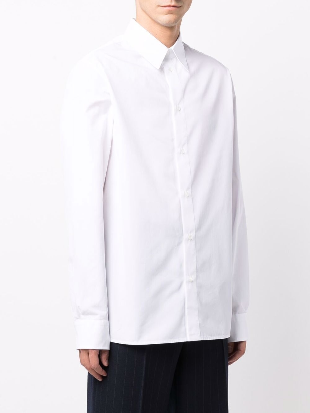 button-up cotton shirt - 3