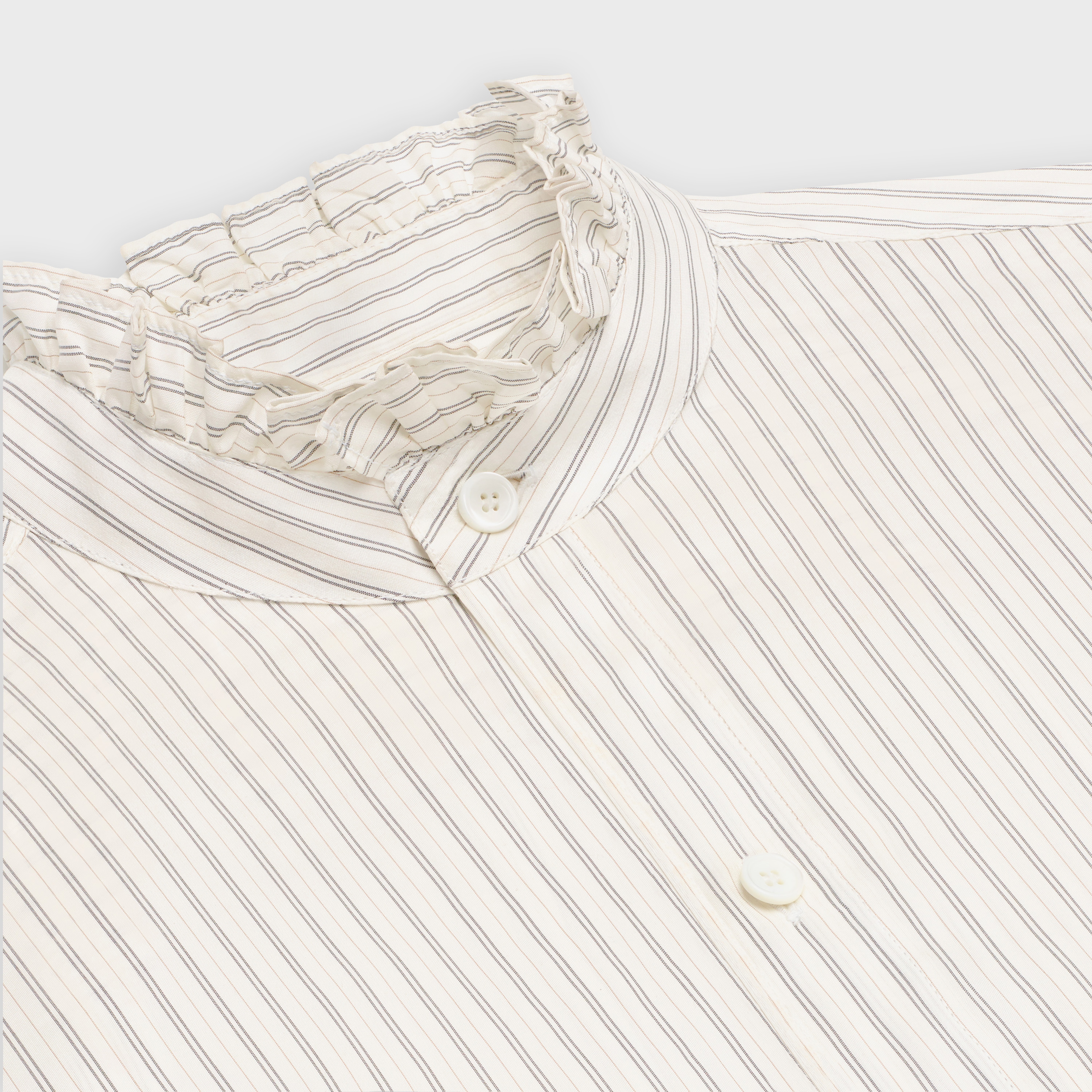 CLASSIC SHIRT IN STRIPED SILK - 3