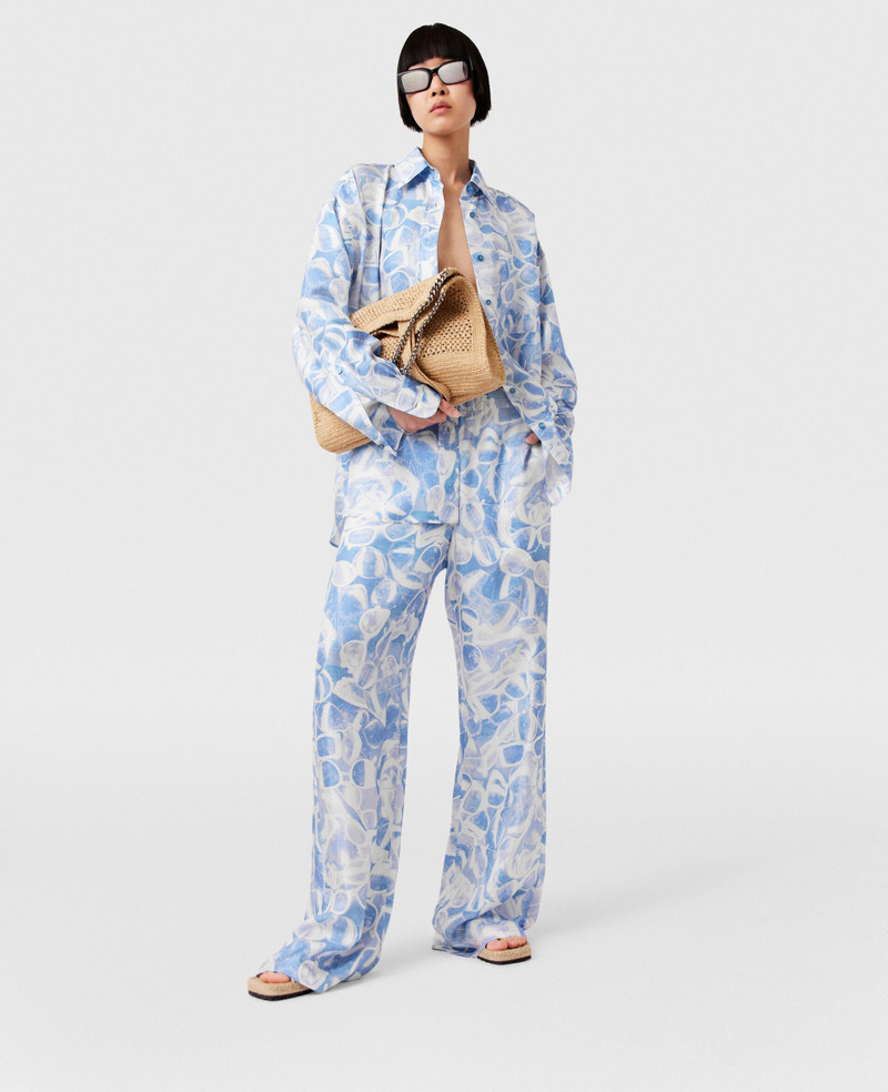 Sunglasses Print Straight-Leg Pants 1