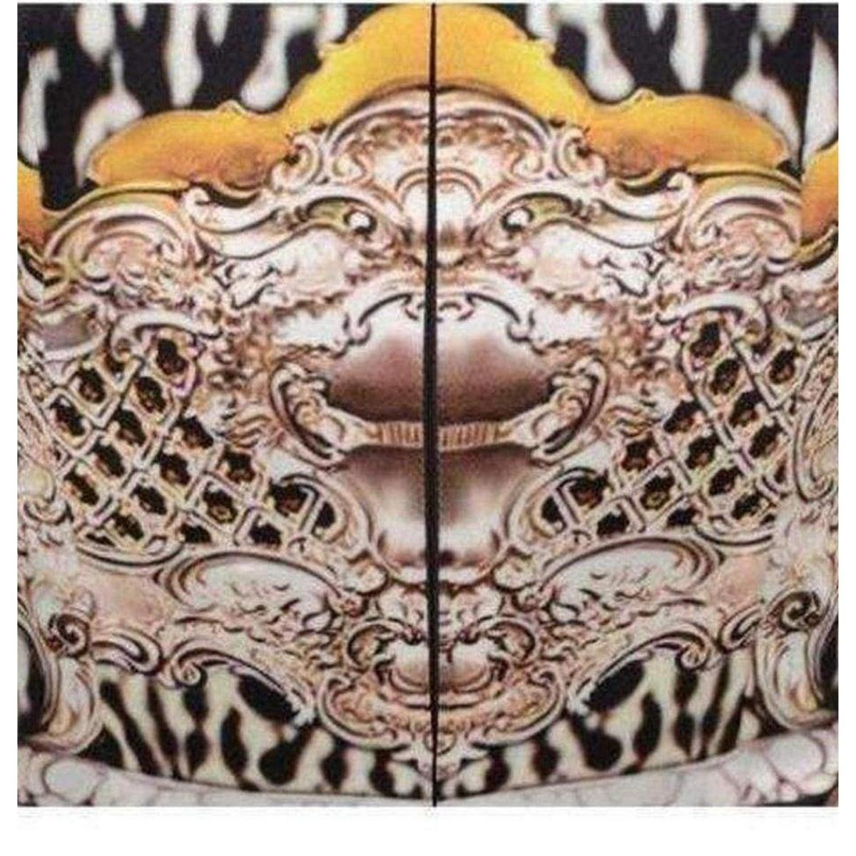 Mary Katrantzou - Ebony Scroll Print Silk Dress - 6