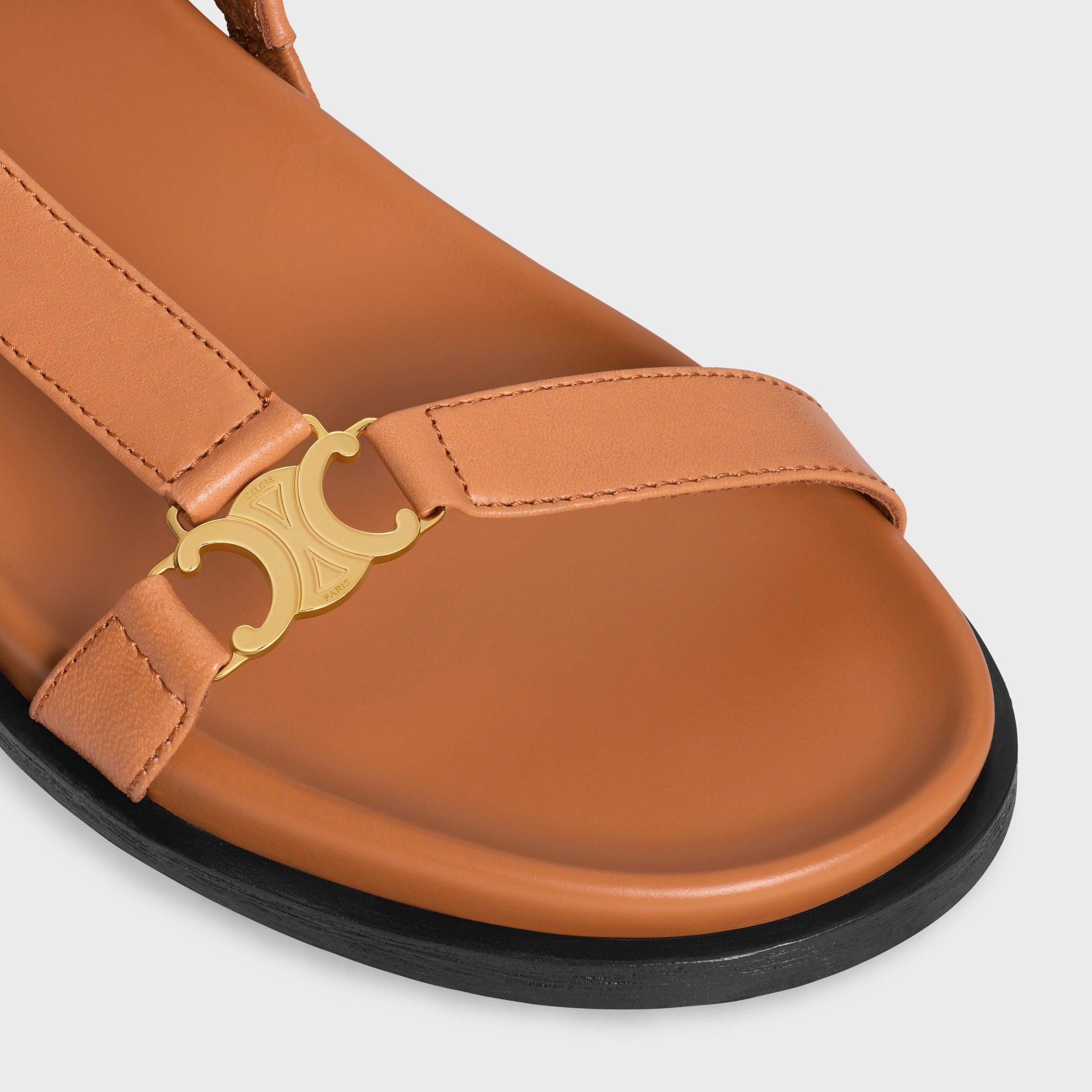 CELINE MAUD SANDAL WITH TRIOMPHE IN CALFSKIN - 4