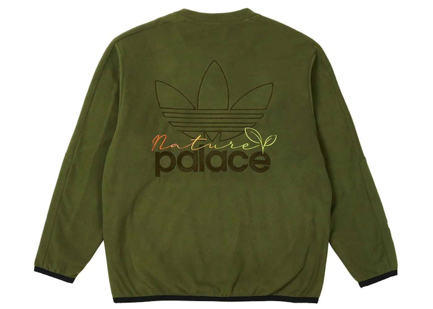 Palace x adidas Nature Crew Wild Pine - 2