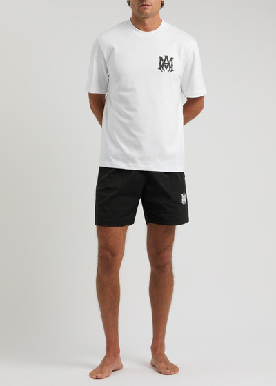 AMIRI MA logo-print swim shorts outlook