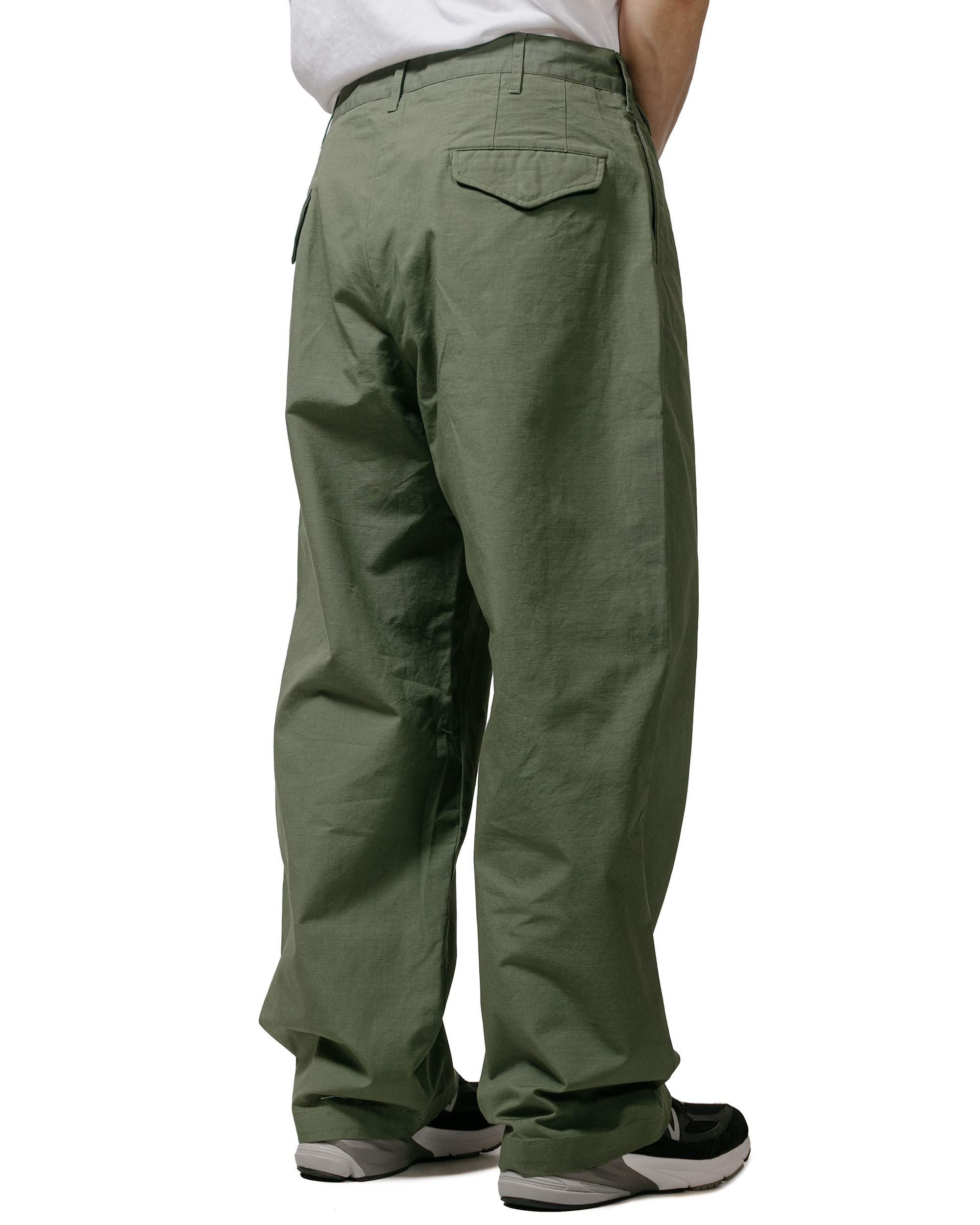 Officer Pant Olive Cotton Ripstop - 3