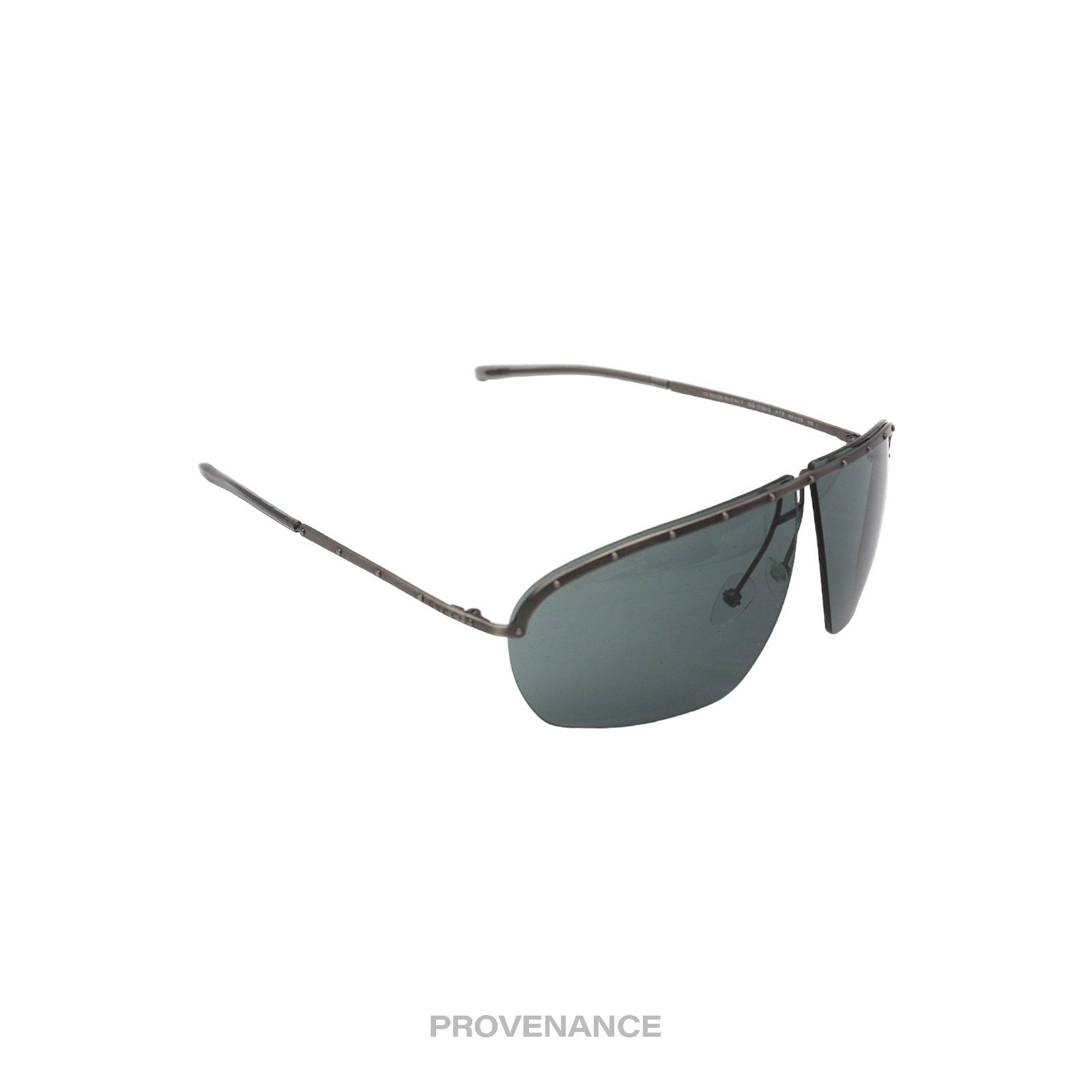 Gucci Vintage Shield Sunglasses - Gunmetal - 3
