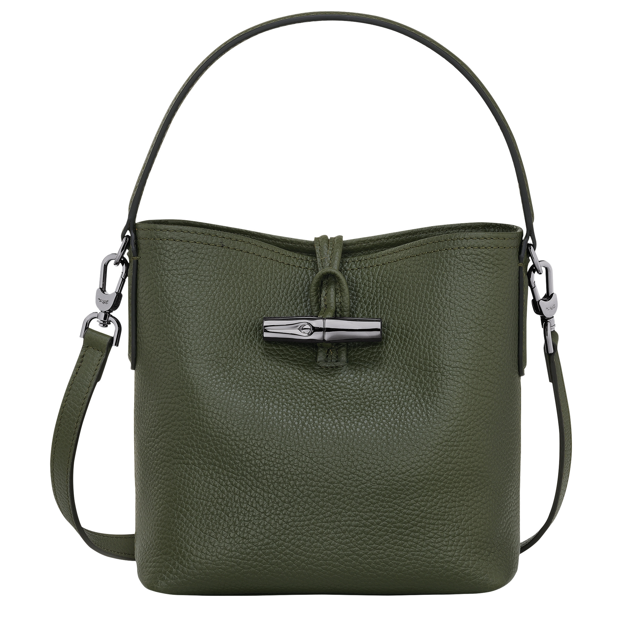 Roseau Essential XS Bucket bag Khaki - Leather - 1