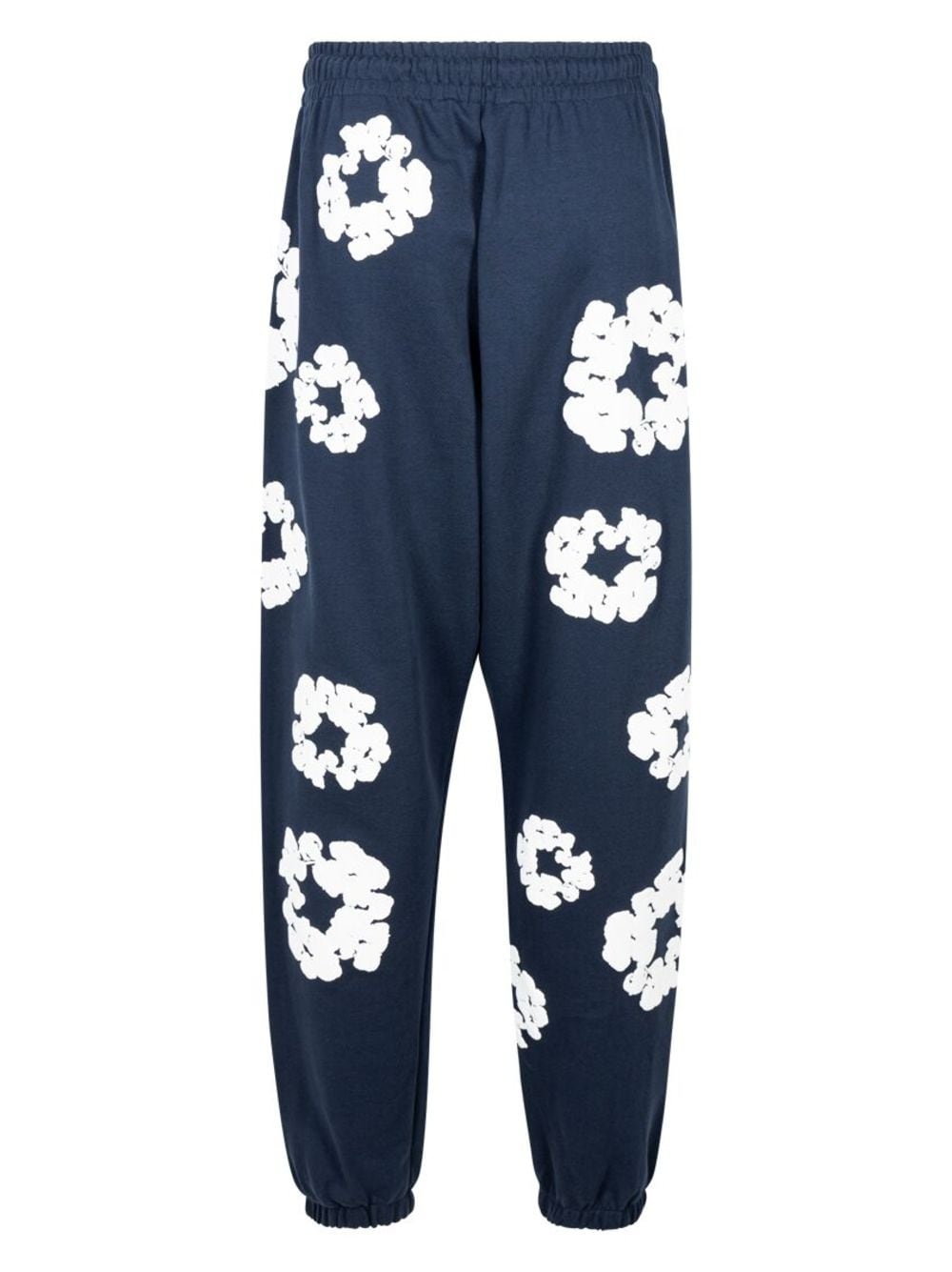 Cotton Wreath-print track pants - 2
