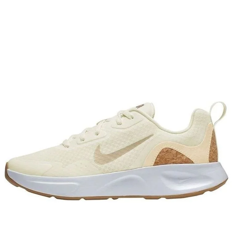 (WMNS) Nike Wearallday 'Yellow Brown' DJ1978-100 - 1