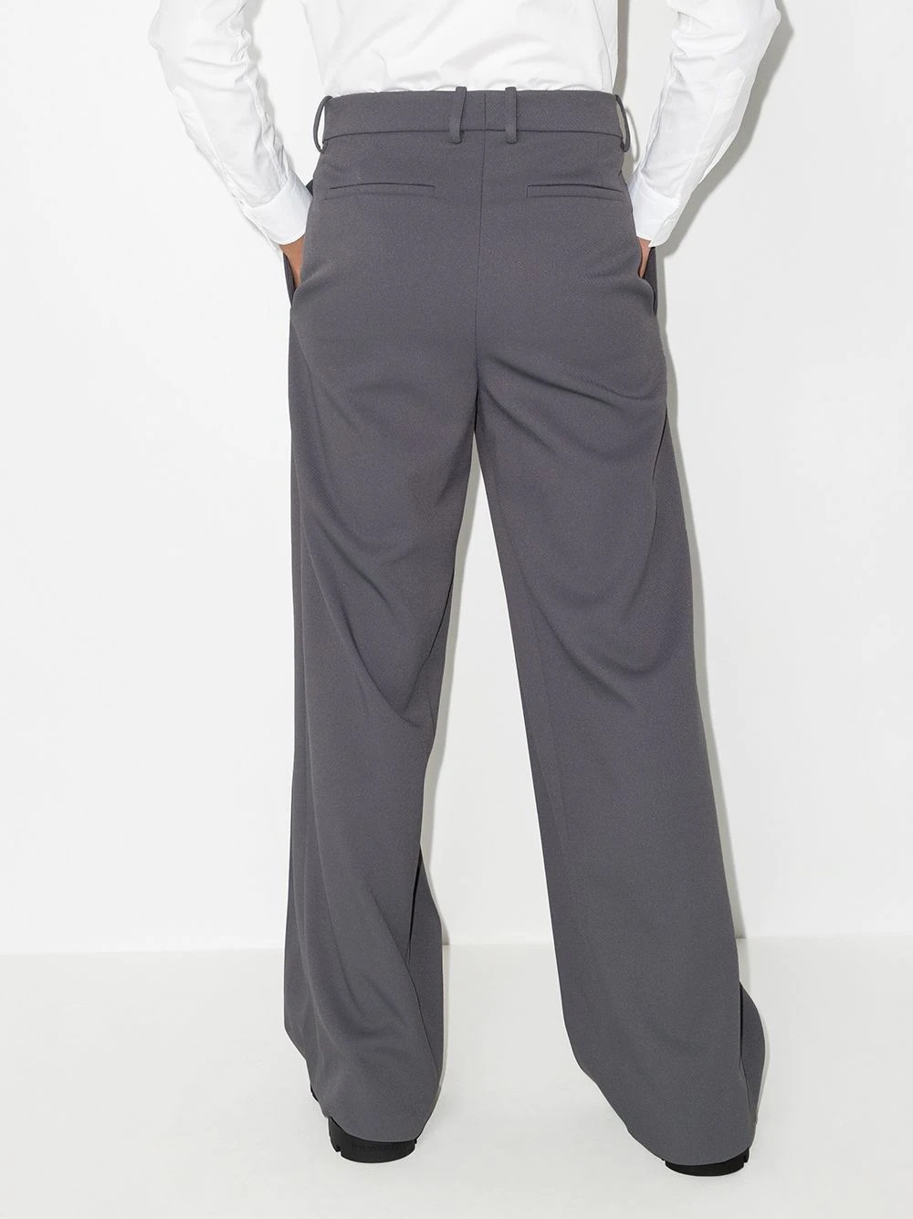 Drill slim box trousers - 3