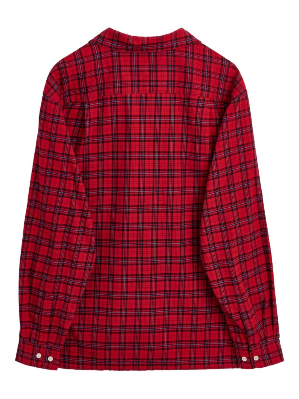 check-pattern shirt - 4
