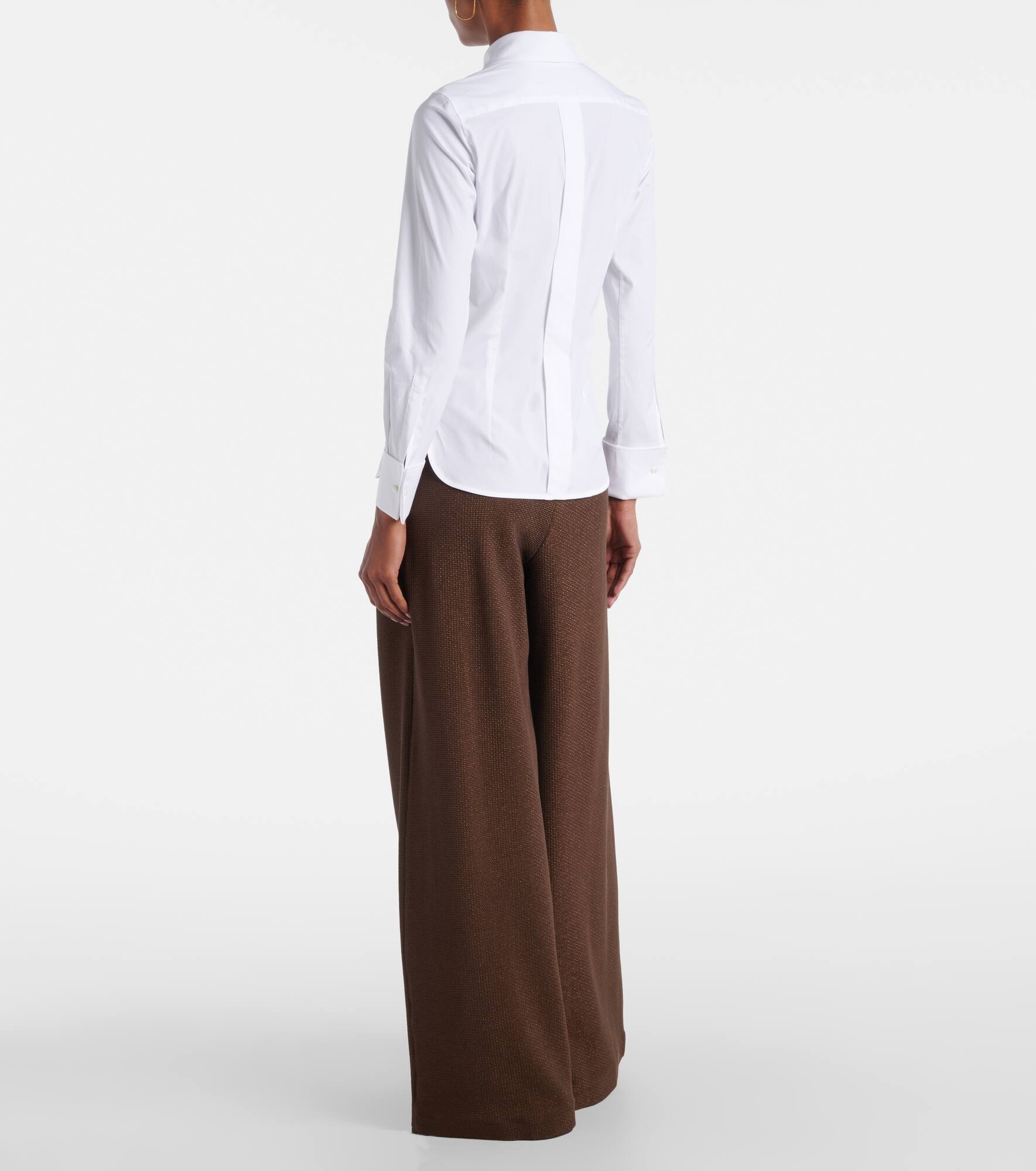 Knut cotton-blend poplin shirt - 3