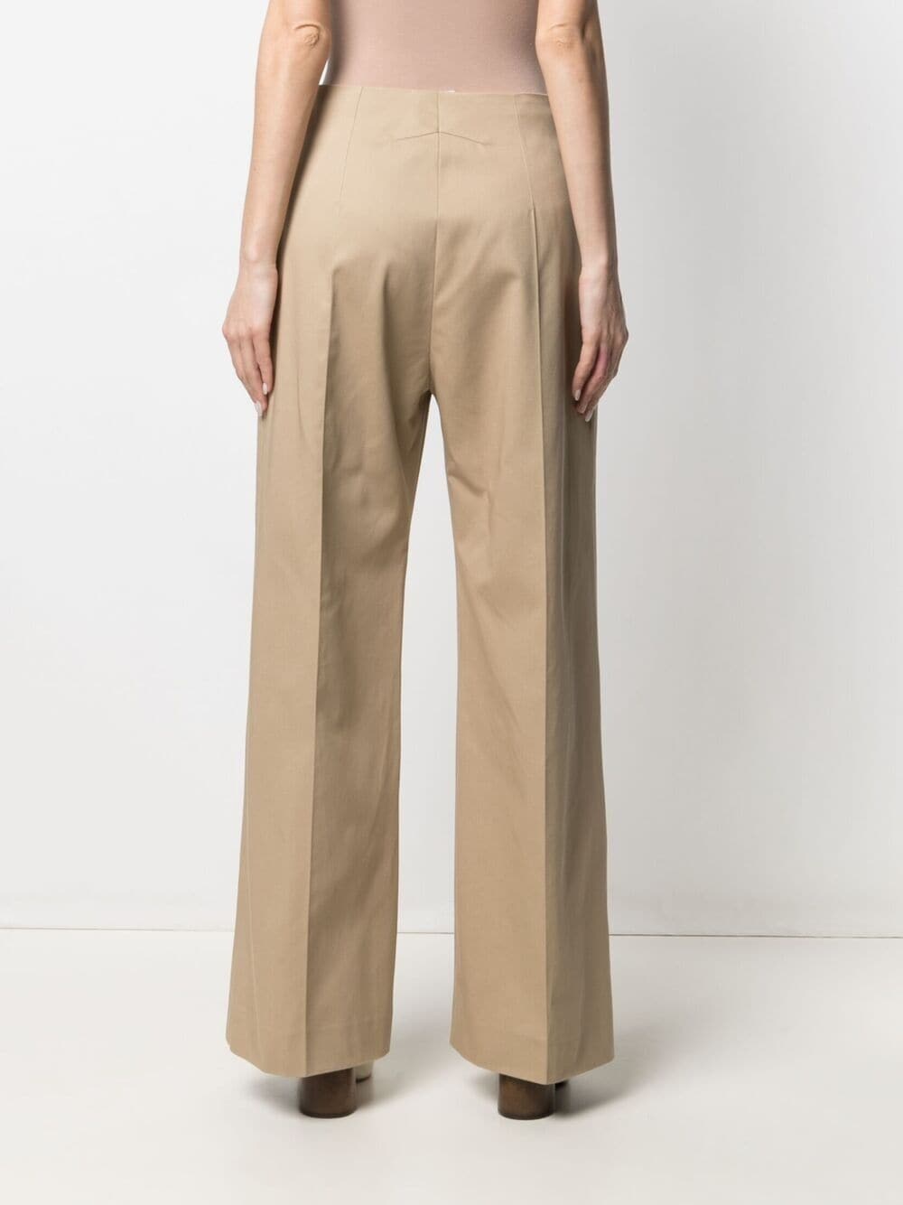 wide-leg tailored trousers - 4