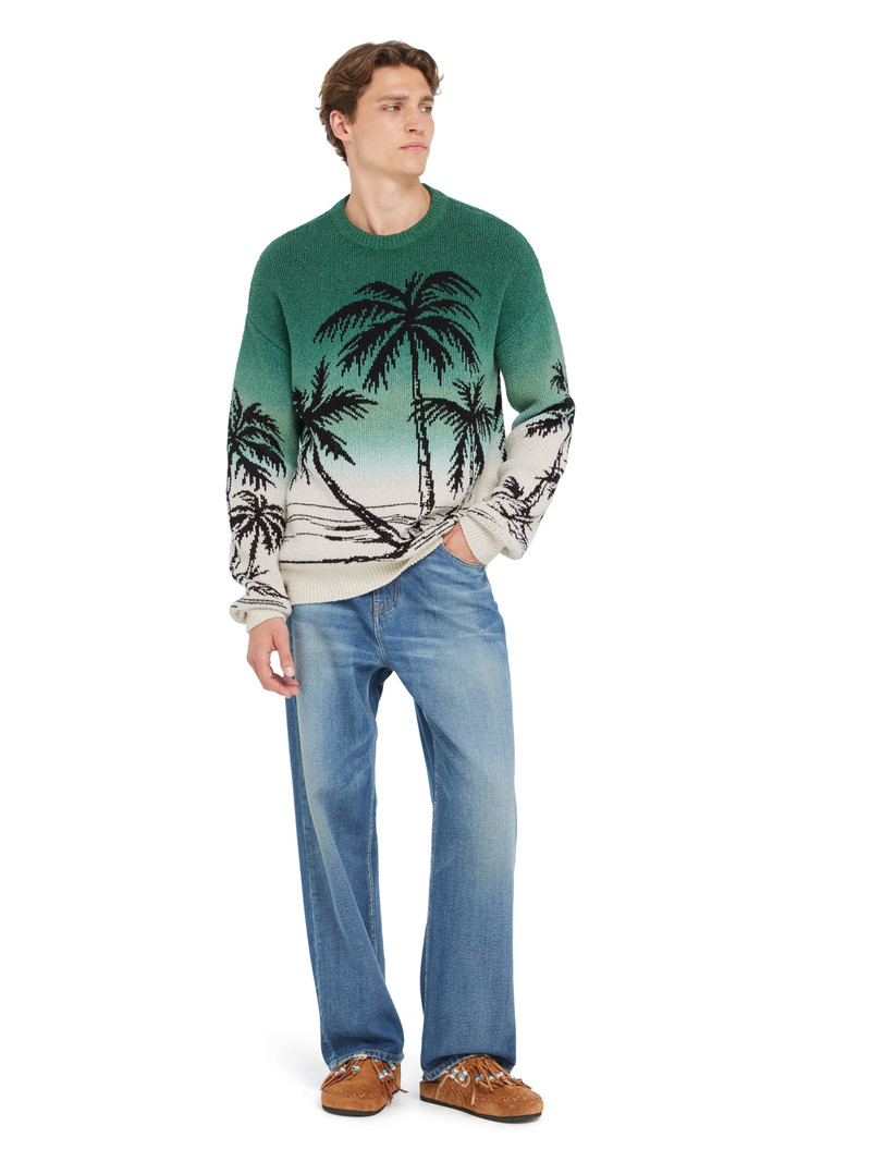 Alanui Wave Bloom Sweater outlook