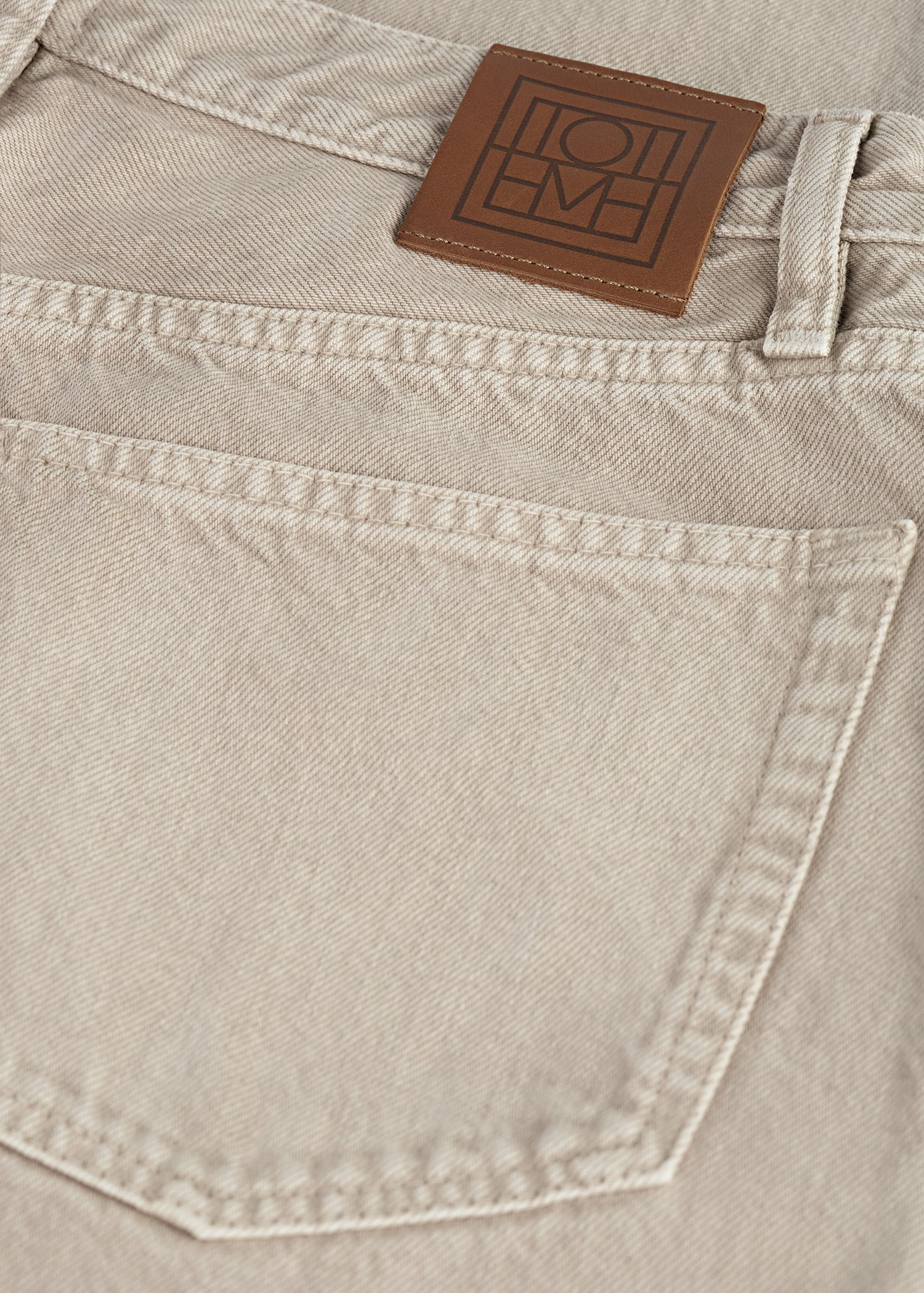Twisted seam denim full length smoke grey - 6