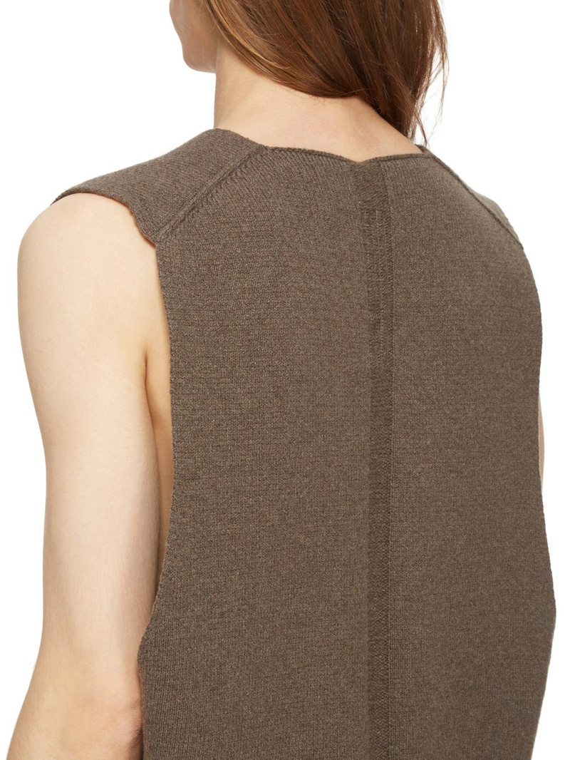 V-neck knitted vest 5