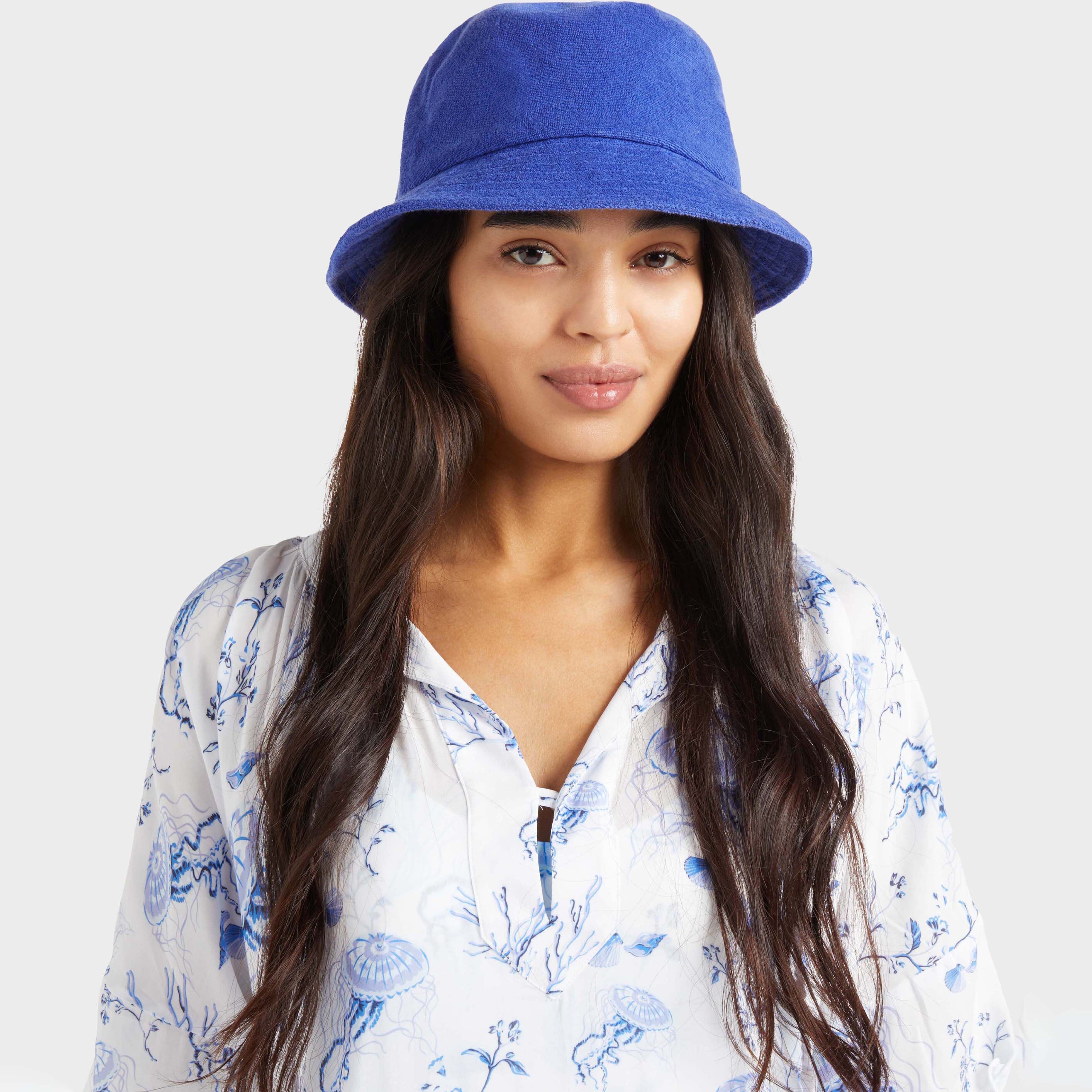 Terry Bucket Hat Solid - 3