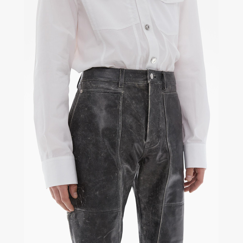 LEATHER CARPENTER PANT 6