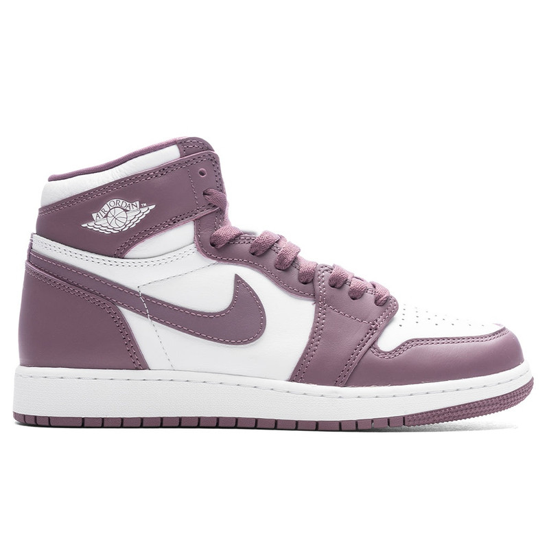 AIR JORDAN 1 RETRO HIGH OG (GS) 'MAUVE' - WHITE/SKY J MAUVE - 1