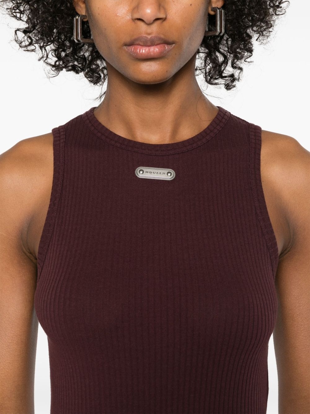 ribbed midi dress - 5